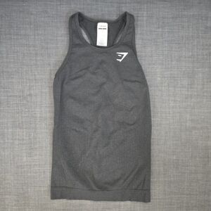 Gymshark VITAL Seamless Charcoal Tank Top